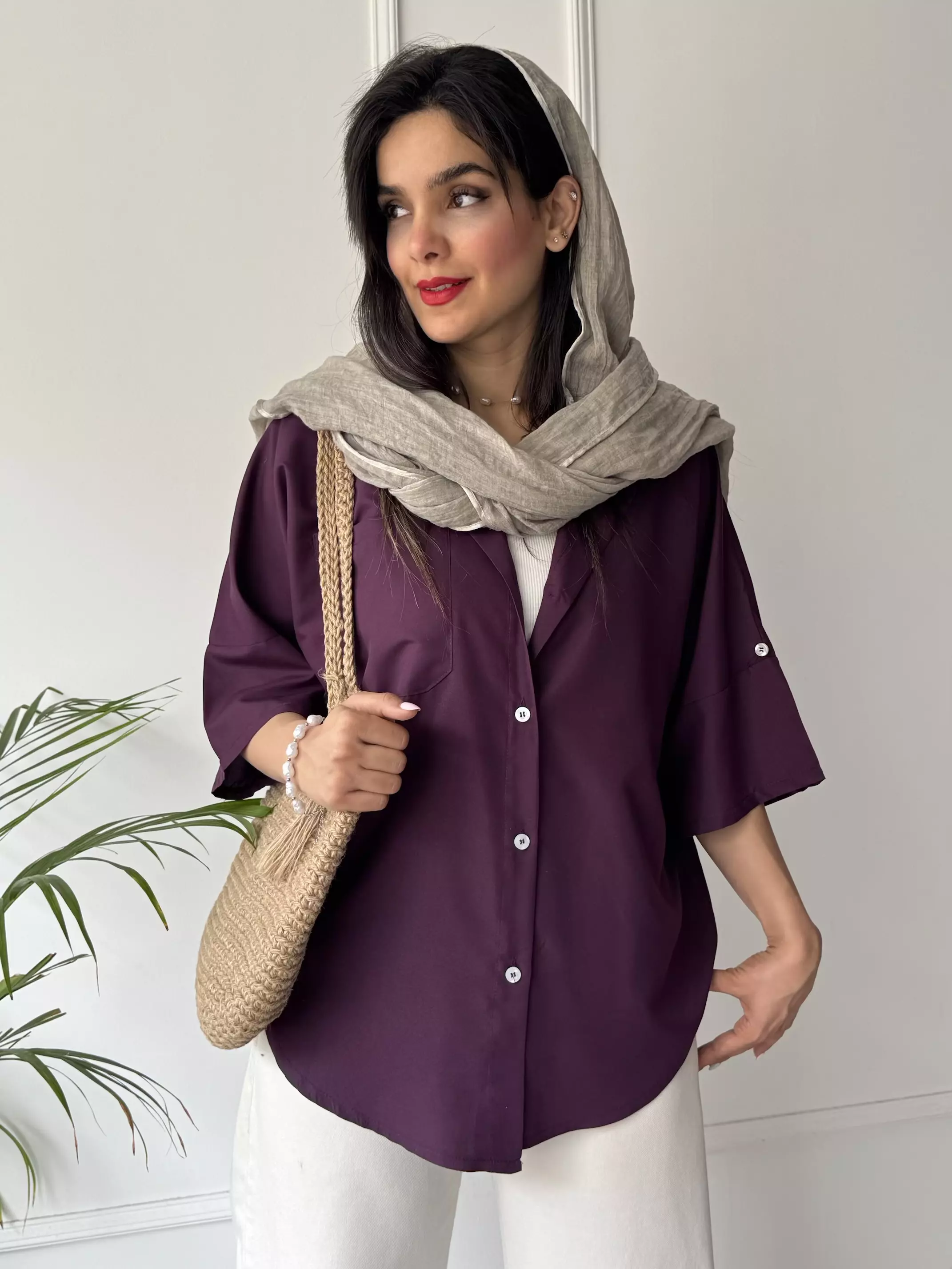 مانتو شومیزی بیسیک نسیم | استایل تو